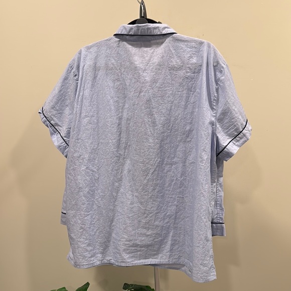 J. Crew End-on-end Cotton Pajama Short Set in Hydrangea NWT - Picture 5 of 15